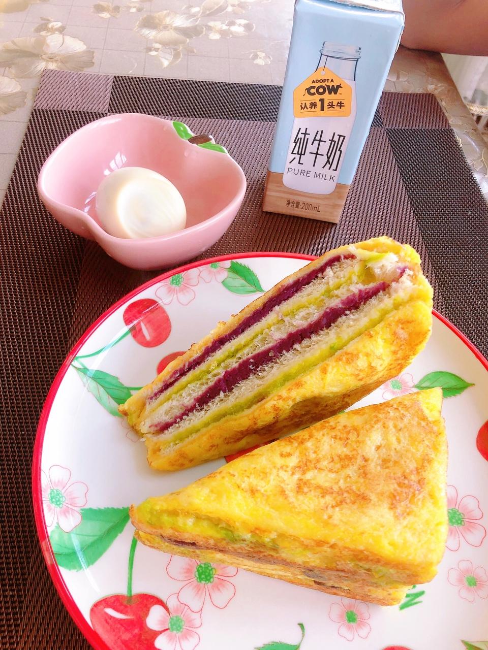 纯奶手撕吐司的做法 步骤1