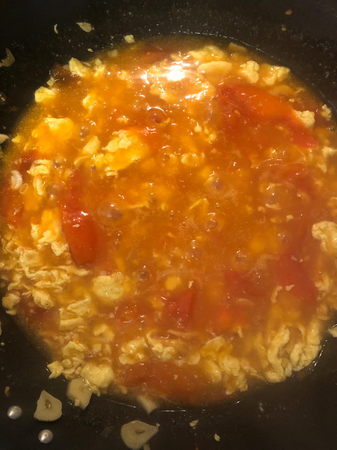 西红柿鸡蛋鸡蛋打卤面