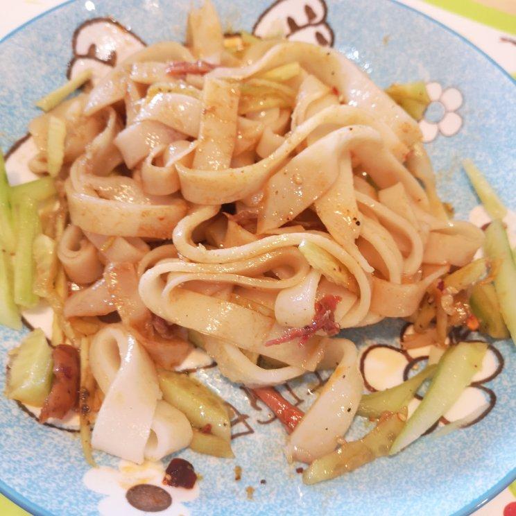 不用水洗的自制凉皮，零失败