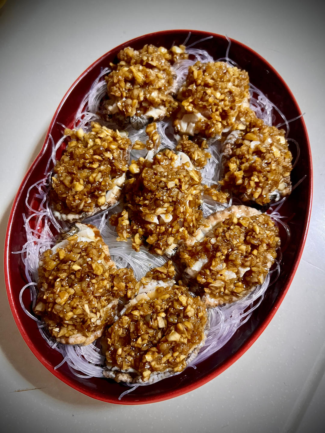 蒜蓉粉丝蒸鲍鱼