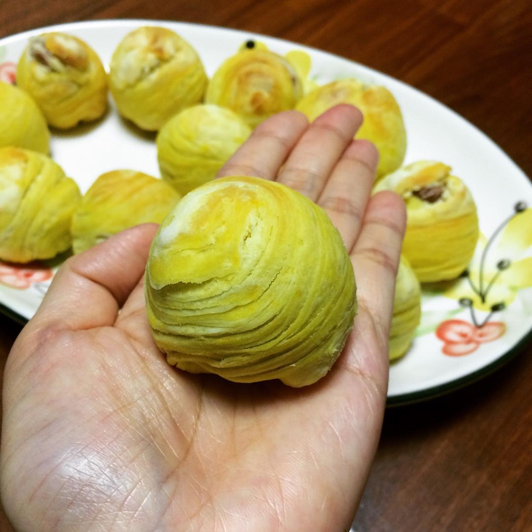南瓜红豆酥
