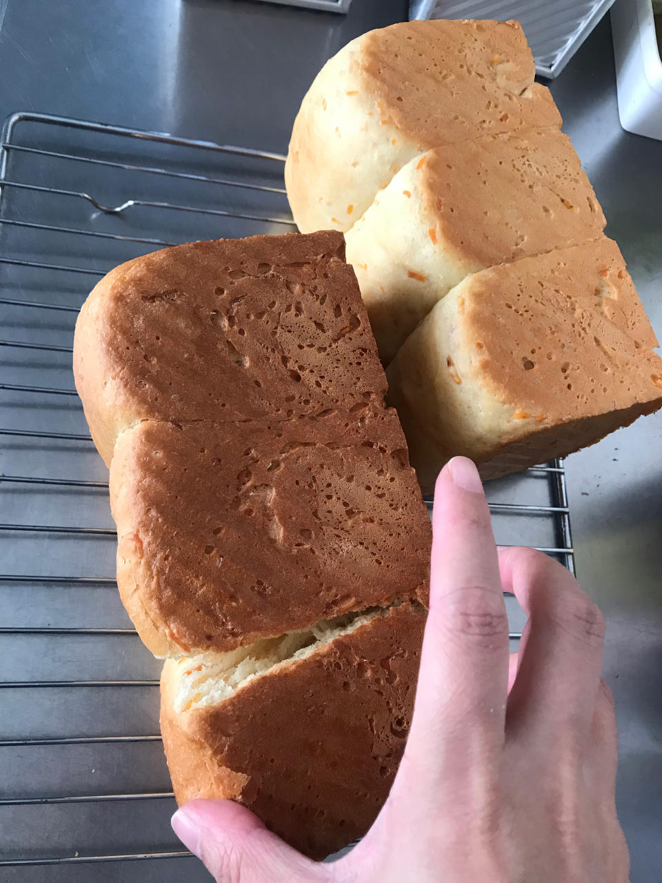 夺命软吐司(๑´ڡ`๑)超软拉丝极速方便的一次发酵吐司