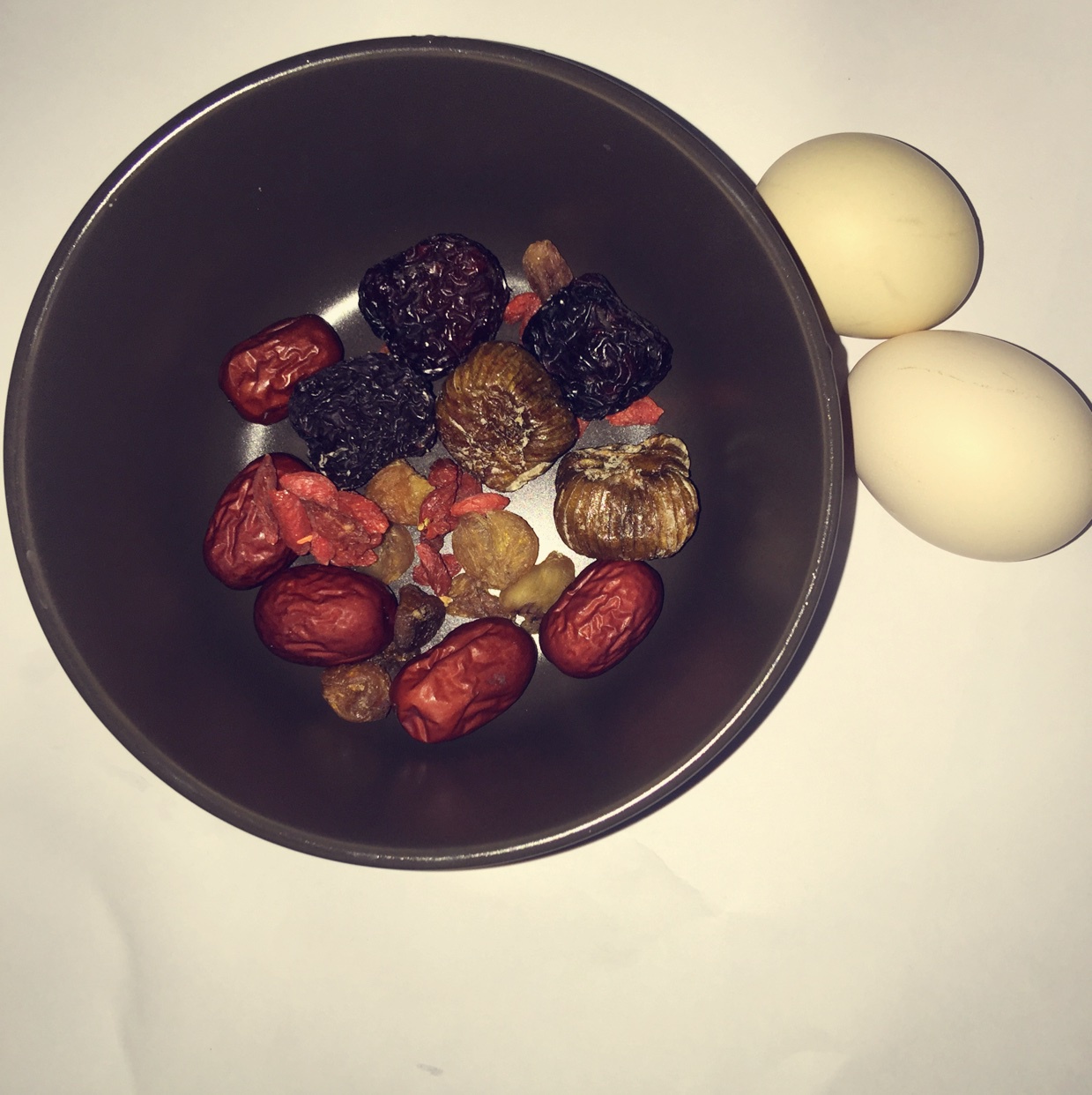 桂圆红枣鸡蛋糖水