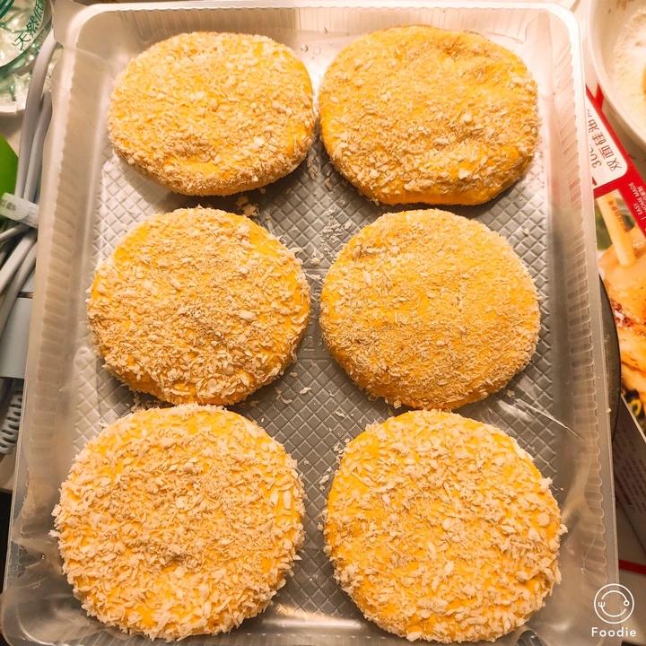 雪花南瓜饼