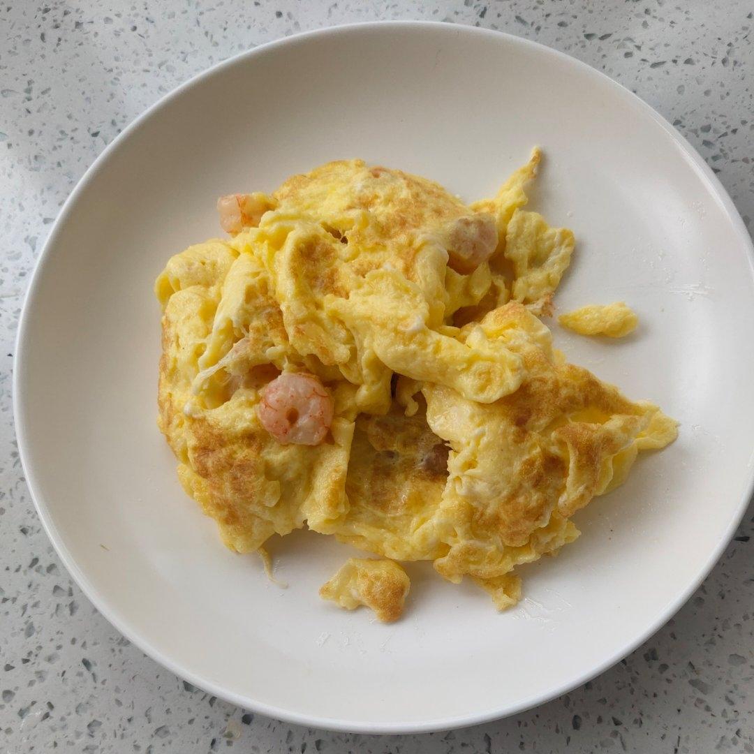 【虾仁滑蛋】超嫩滑，复刻茶餐厅经典