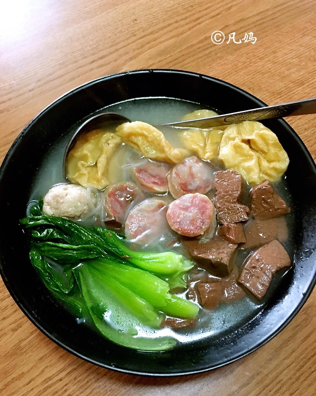 鸭血粉丝汤（简易版）