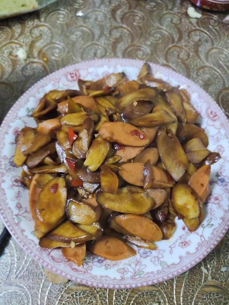 干煸杏鲍菇