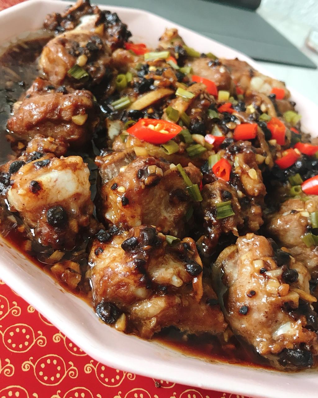 豆豉蒸排骨