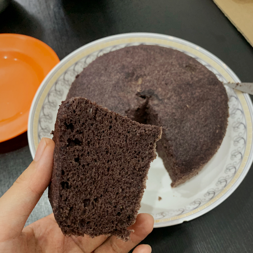 黑芝麻黑米糕（好吃到没朋友）
