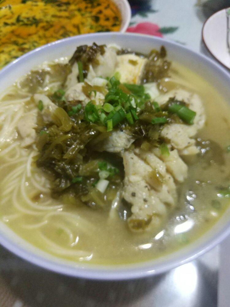 雪菜黄鱼面