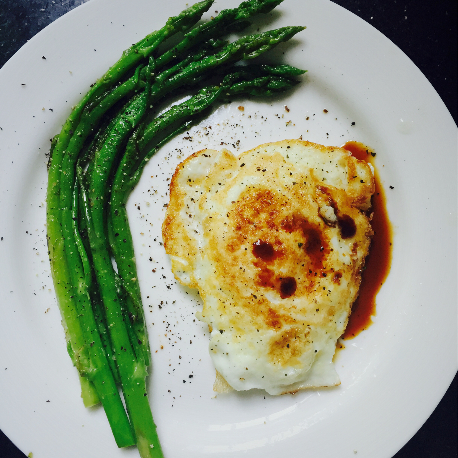 蛋蛋香气之芦笋煎蛋