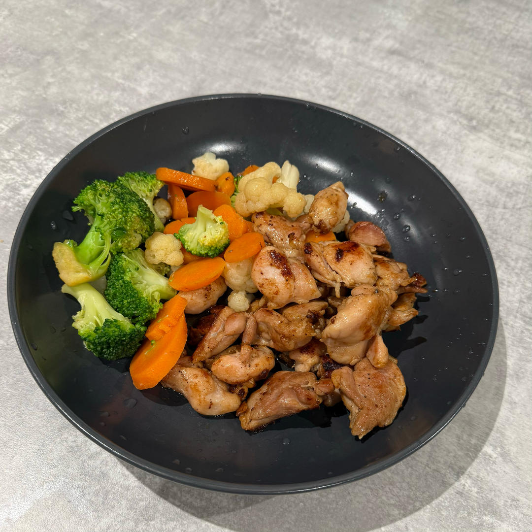 照烧鸡腿饭
