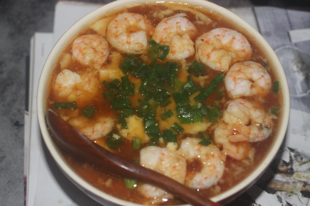 减肥也能吃虾仁豆腐蒸水蛋