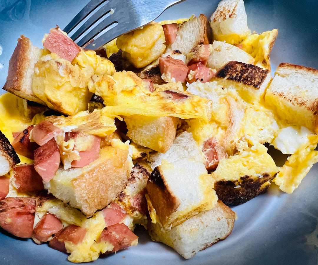 松软快手早餐饼