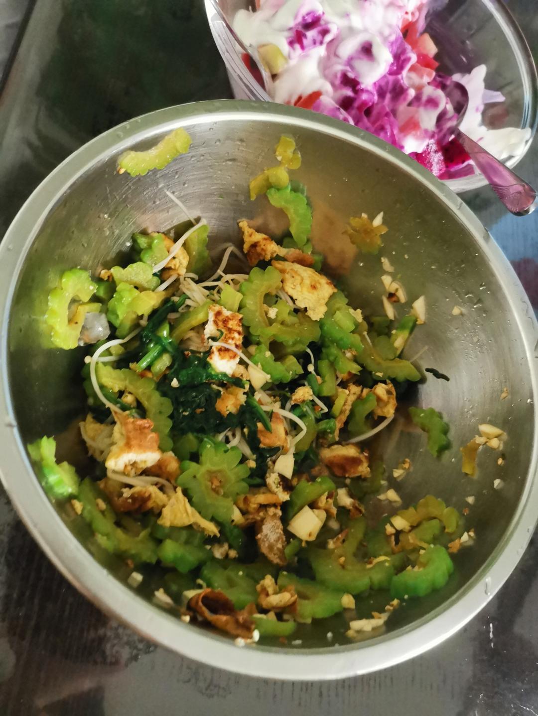 凉拌苦瓜（减脂肪，脆爽可口）
