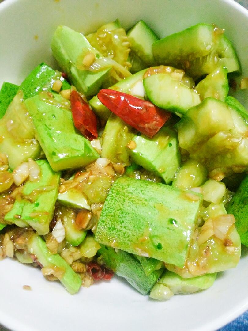 蒜末黄瓜的做法