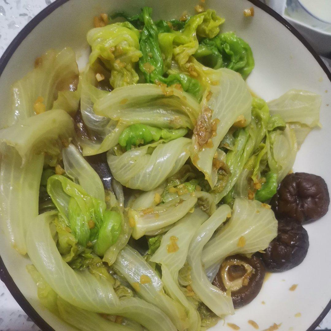 下饭的蒜蓉西生菜