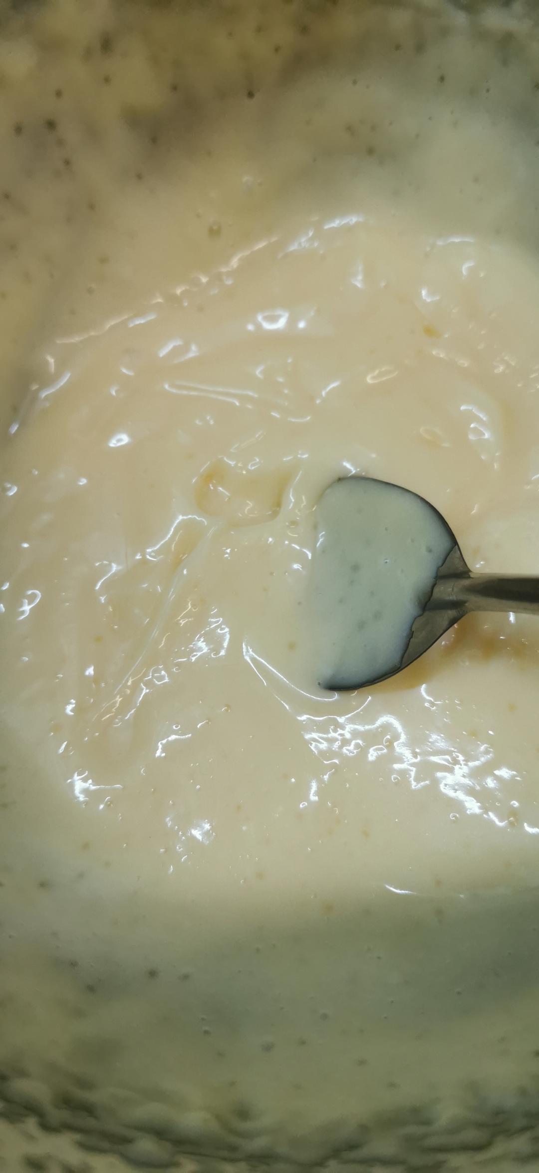 味道绝了❗️超好吃的【蛋黄沙拉酱】85℃，肉松小贝同款半透明沙拉