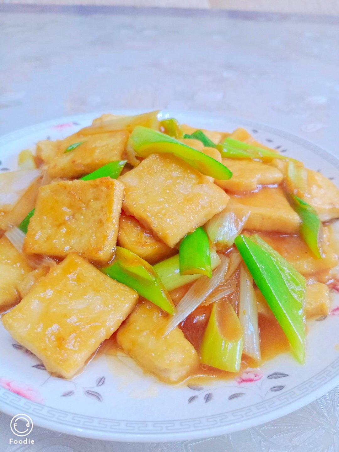 无敌好吃的香煎豆腐