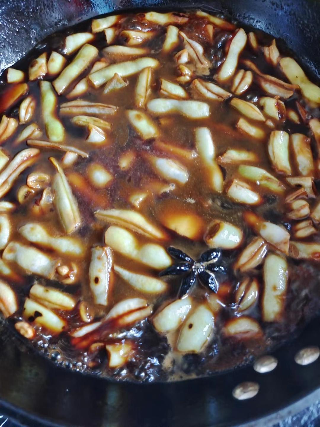 土豆系列（二）有肉香味的土豆炖豆角