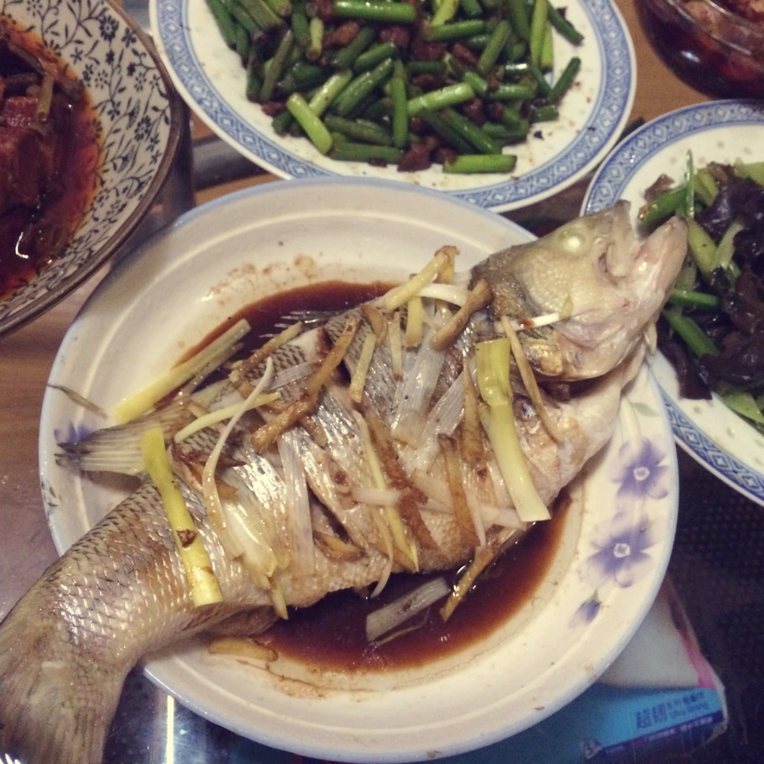 清蒸鲈鱼