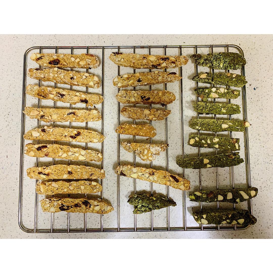 【健康零食】燕麦坚果意式脆饼