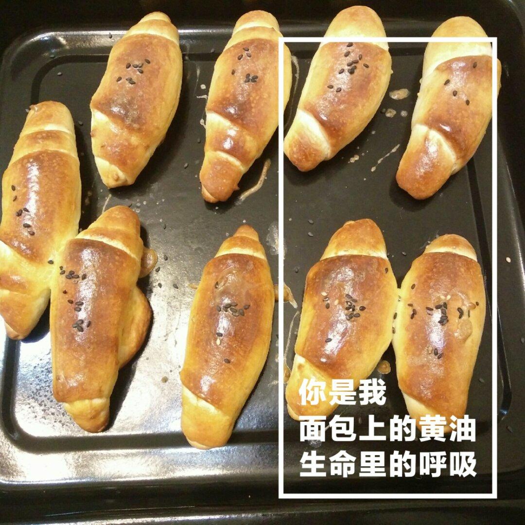 黄油面包卷
