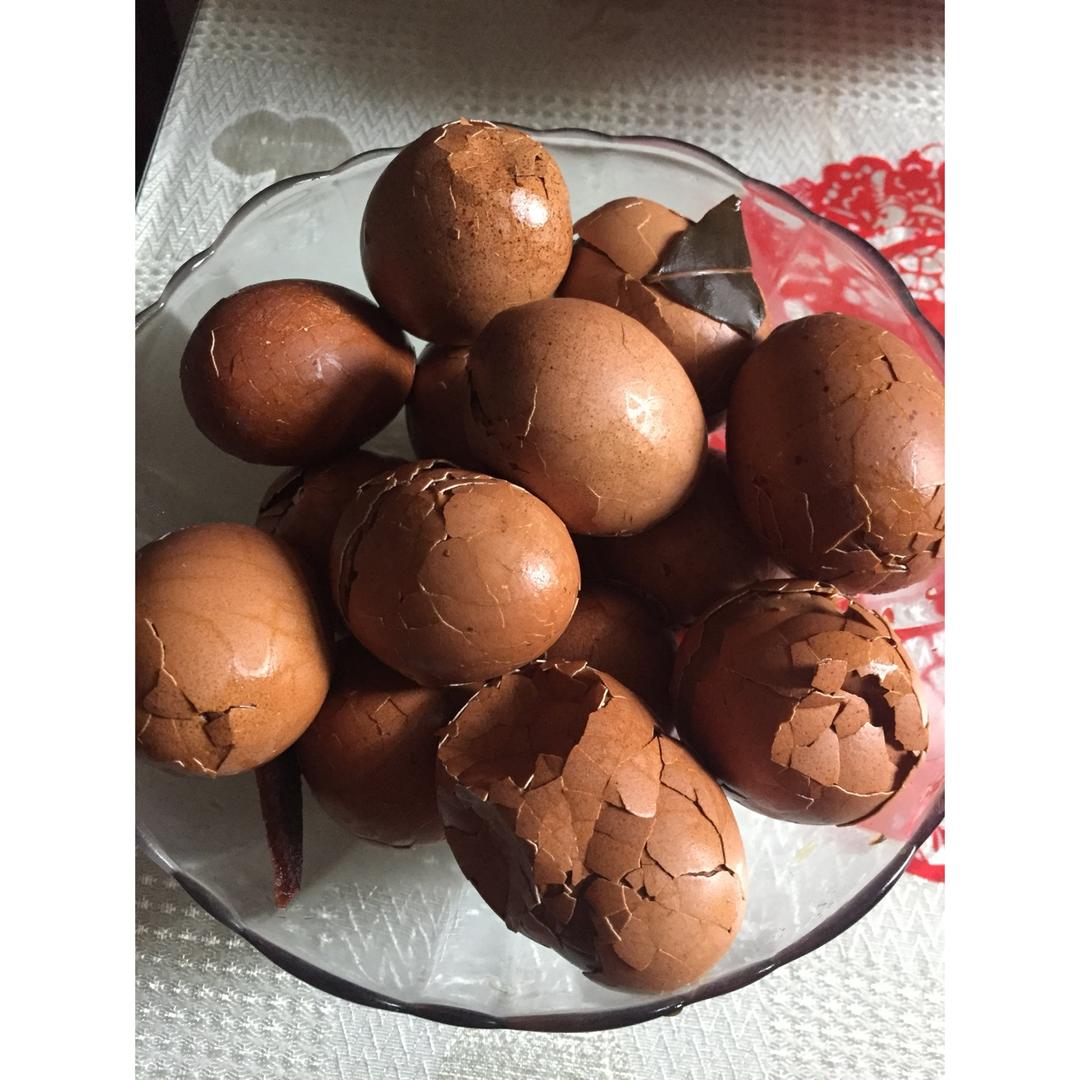 电饭煲煮五香茶叶蛋
