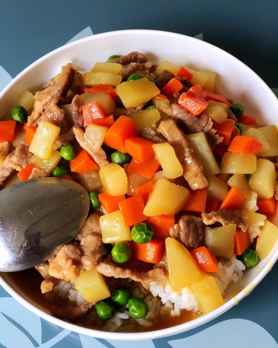 简约日式咖喱饭