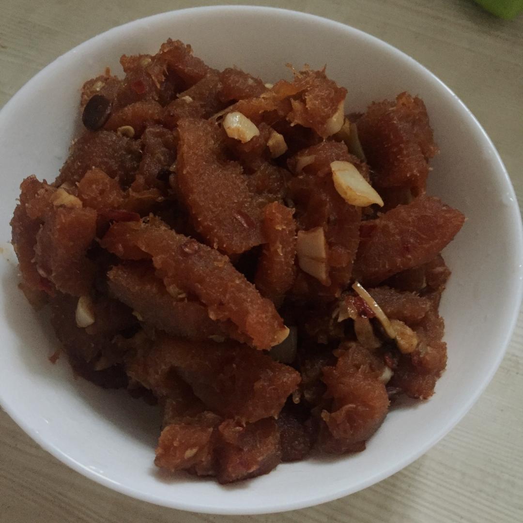 小炒柚子皮