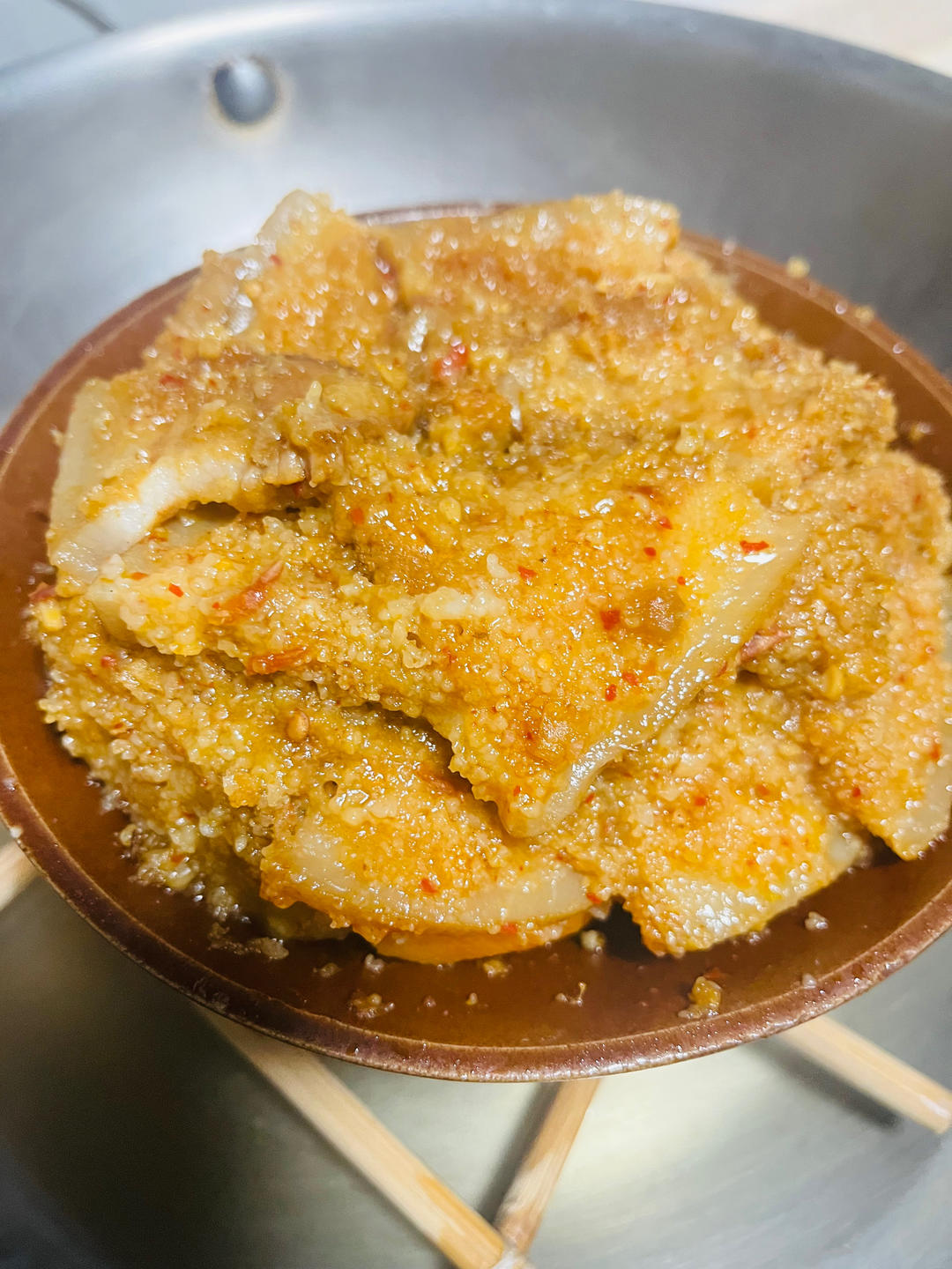 绝绝子！甩饭店几条街的粉蒸肉（粉蒸排骨）