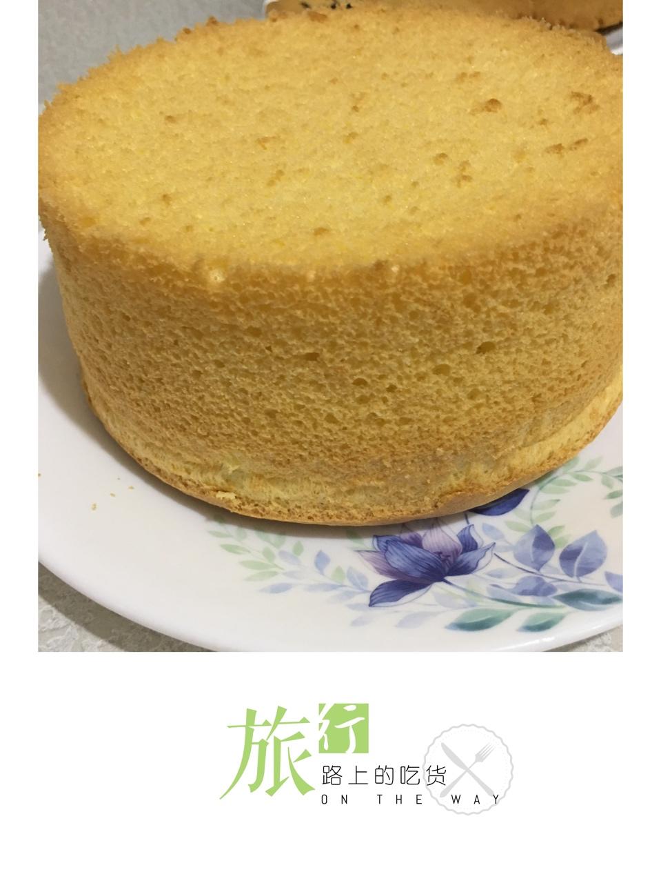6寸戚风蛋糕