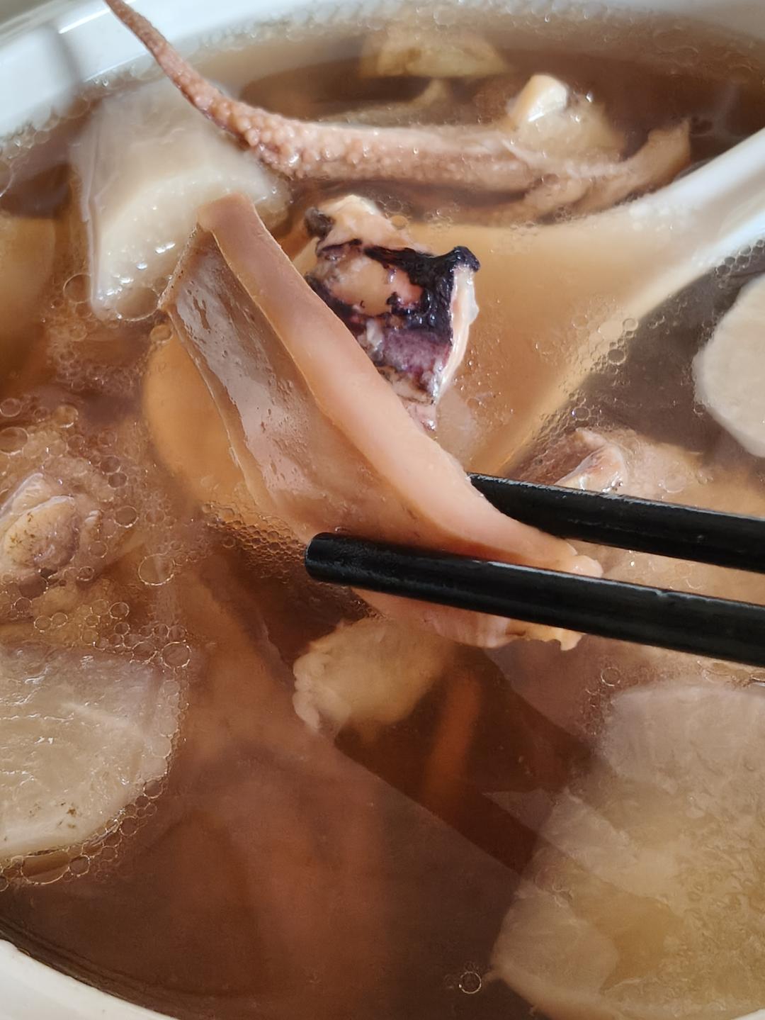 墨鱼（血墨）骨头汤🫕炖蛊版