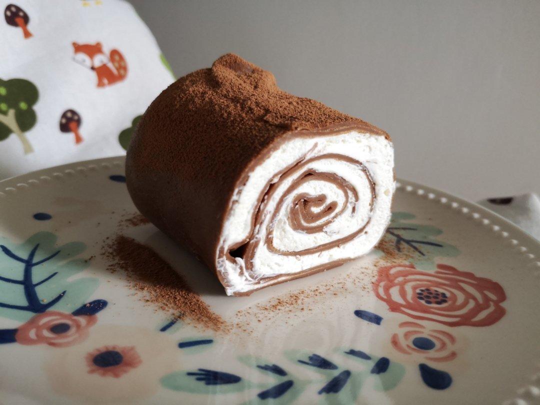 七小绿做的巧克力毛巾卷