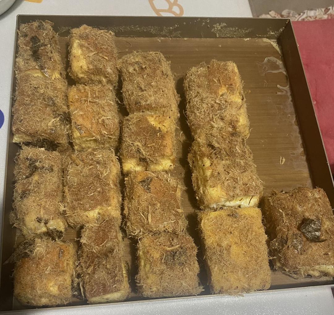肉松小贝🥠比鲍师傅还好吃•不浪费边角料