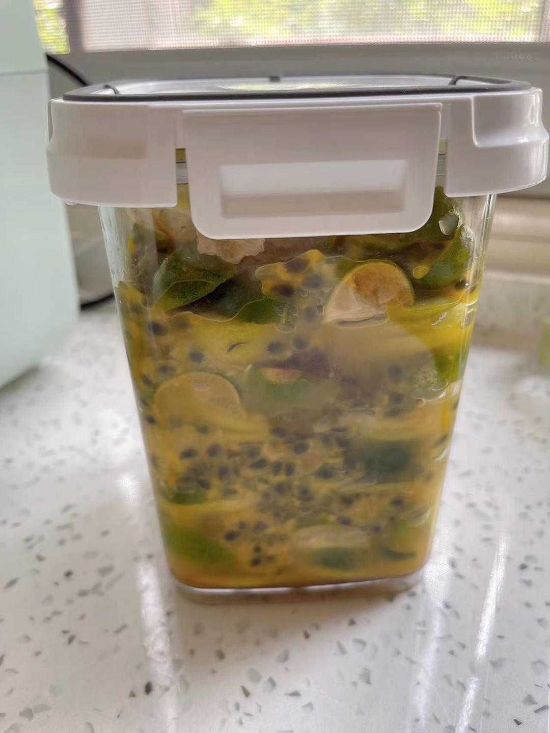 金桔柠檬百香果蜜 家庭版「0失败 新手轻松做」