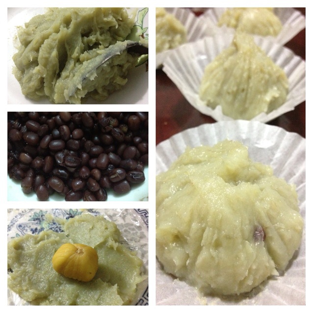 甘栗红薯茶巾