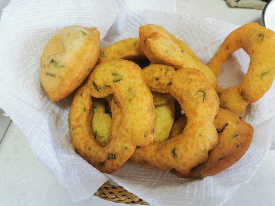 油炸米浆葱油饼