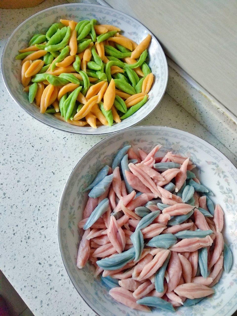 营养果蔬面疙瘩