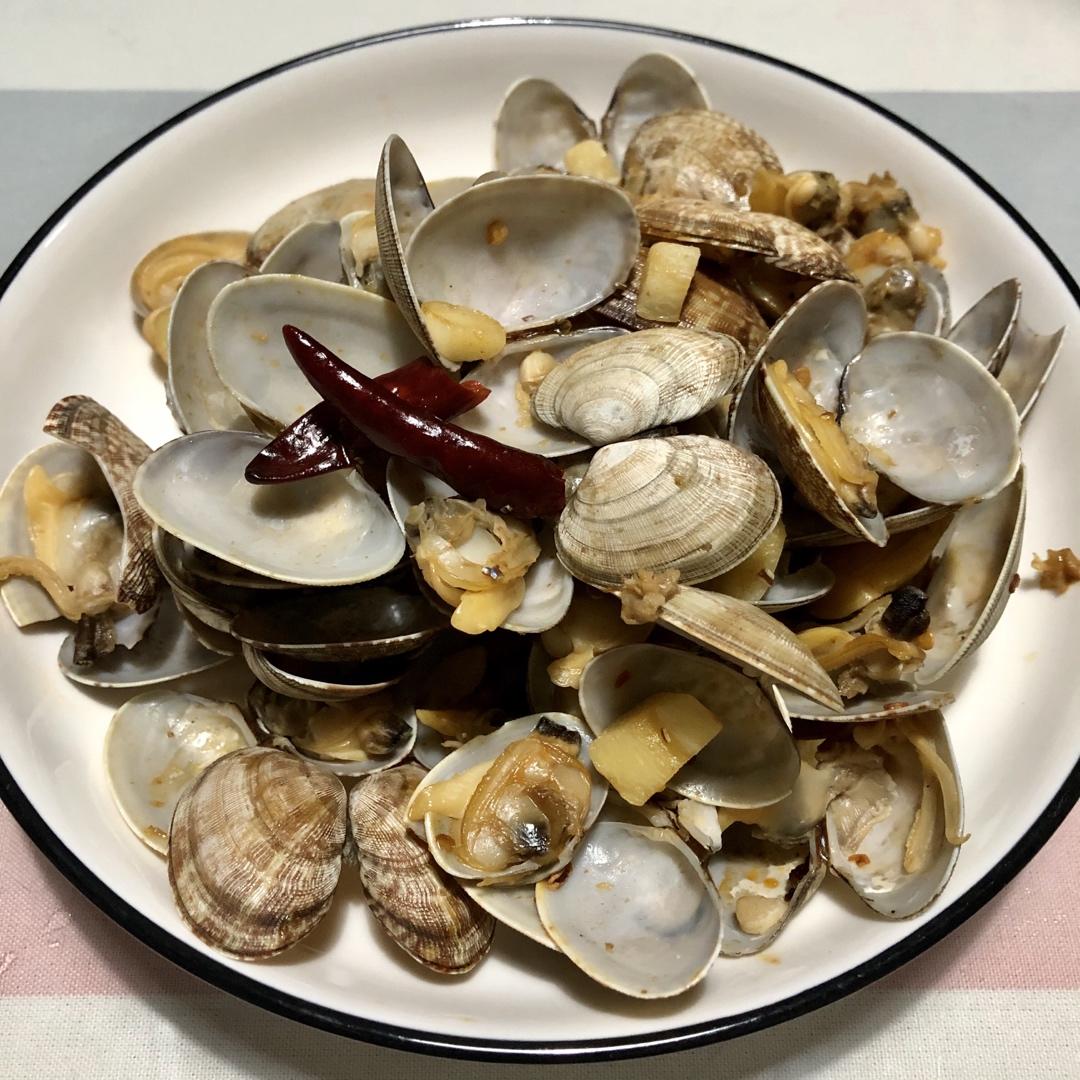 爆炒花蛤