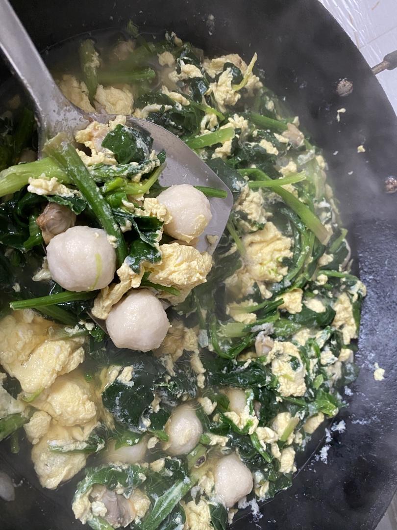菠菜鸡蛋汤