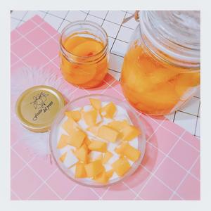 黄桃罐头 消暑良品的做法 步骤4
