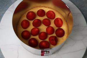 草莓酸奶慕斯蛋糕 Erdbeer-Joghurt-Torte的做法 步骤12