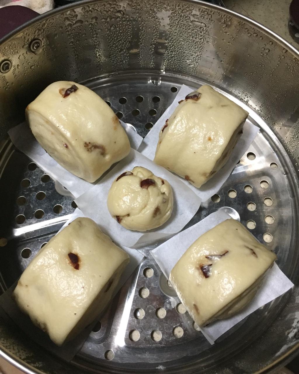 有料的红糖馒头（土豪包）