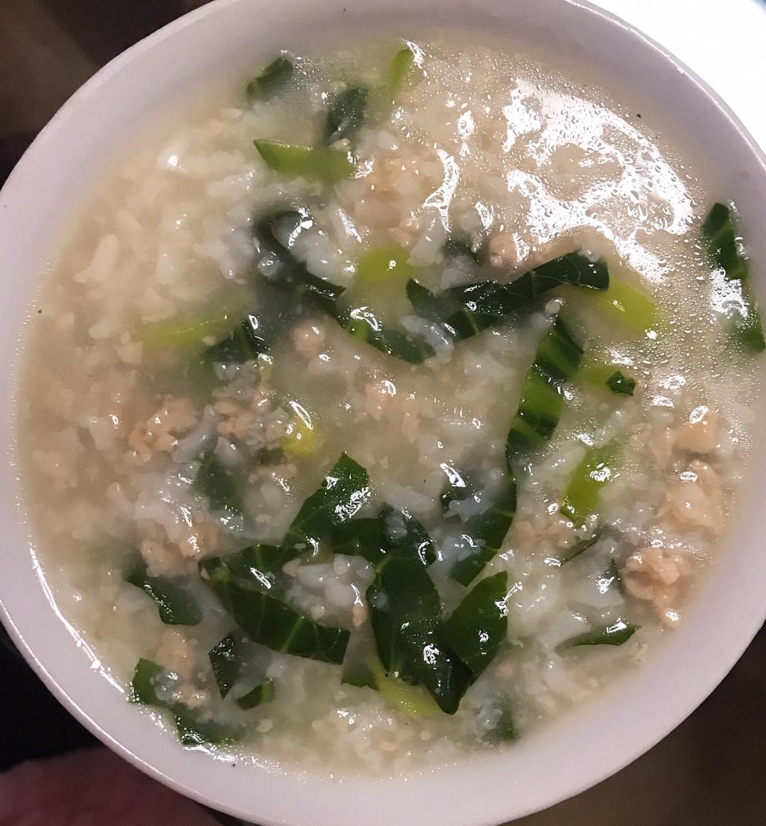 肉末菜粥