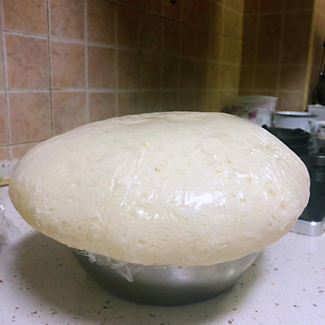 香葱肉松手撕吐司
