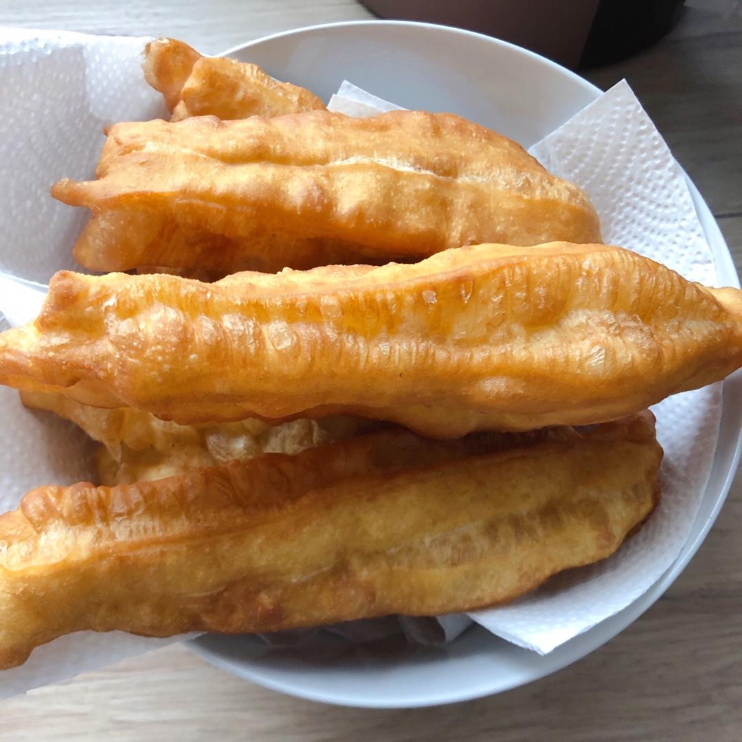 超级成功的香酥油条