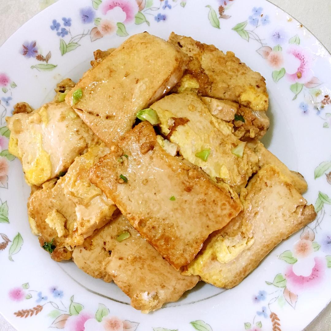 蚝油嫩豆腐