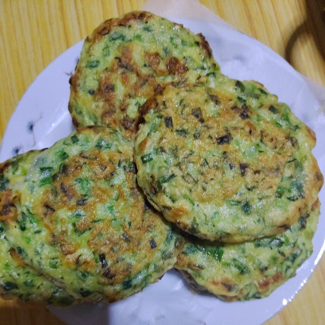 韭菜鸡蛋饼