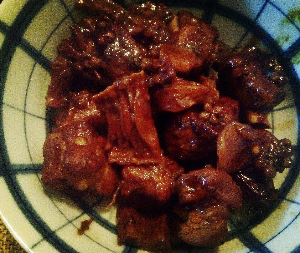 笋干烧排骨